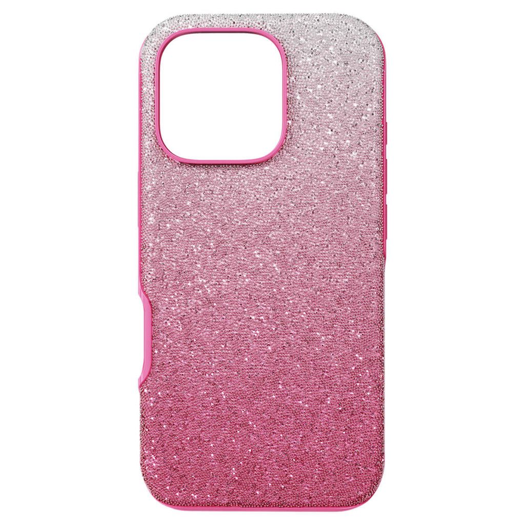 High smartphone case, Color gradient, iPhone 16 Pro, Pink