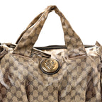 Crystal Monogram Medium Hysteria Top Handle Bag