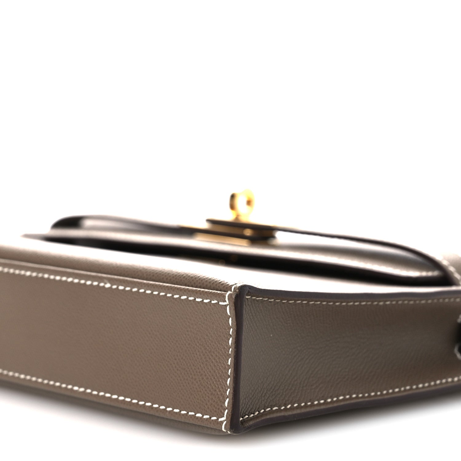 Madame Calfskin Kelly Elan Etoupe