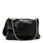 Lambskin Matelasse Monogram Large Jamie 4.3 Black