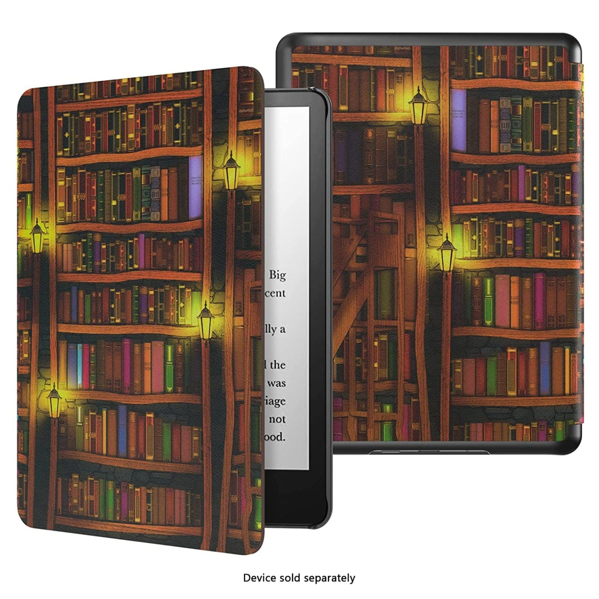 SAHARA - Indy Series Folio Case for Amazon Kindle (2024) - Brown