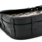 Goyardine Belvedere II PM Messenger Bag Black