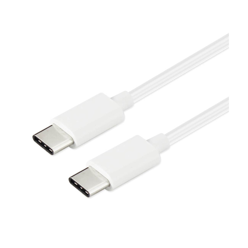 Usb C To Type C Charge & Sync Data Cable 3.3 Ft In White