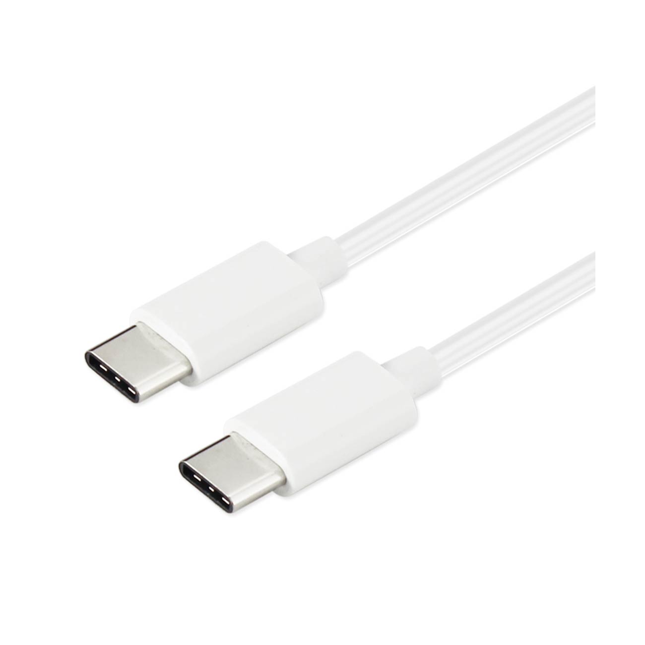 Usb C To Type C Charge & Sync Data Cable 3.3 Ft In White