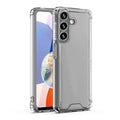 Reiko High Quality 2X Clean Pc And Tpu Bumper Case In Clear For Samsung Galaxy A14 5G