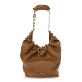 Nappa Small Squeeze Bag Oak