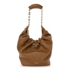 Nappa Small Squeeze Bag Oak