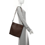Nappa Intrecciato VN Crossbody Messenger Bag Brown