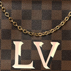 Damier Ebene Double Zip Pochette
