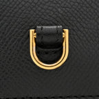 Grained Calfskin Nano Belt Bag Black