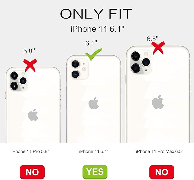 Entronix [Magnetic] Case Compatible with iPhone 11 - Translucent Frosted Matte