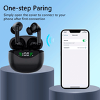 Bluetooth Earbuds Headset 5.3 Wireless Noise Cancelling TWS Trucker Waterproof