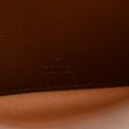 GG Supreme Monogram Azalea Calfskin Web Mini Jackie 1961 Hobo Beige Ebony Brown Sugar