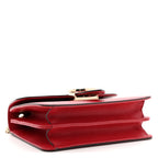 Dollar Calfskin Small Interlocking G Shoulder Bag Red