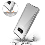 Samsung Galaxy S10 Lite(S10E) Clear Bumper Case With Air Cushion Protection In Clear Black