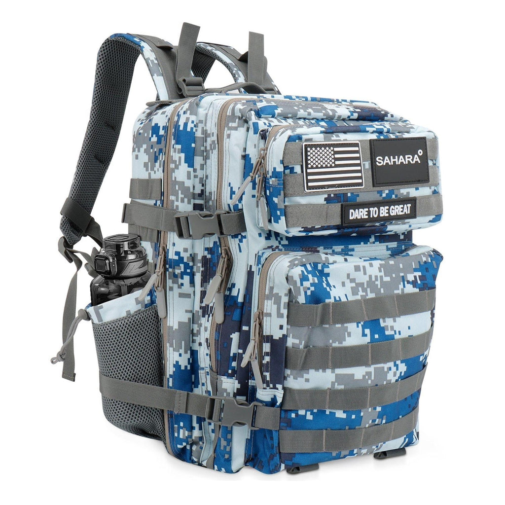 SAHARA - Raider Series Travel Bag & Laptop Backpack for Laptops up to 17.3-inch - Gray Camo