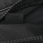 Nylon Monogram Fanny Pack Belt Bag Black