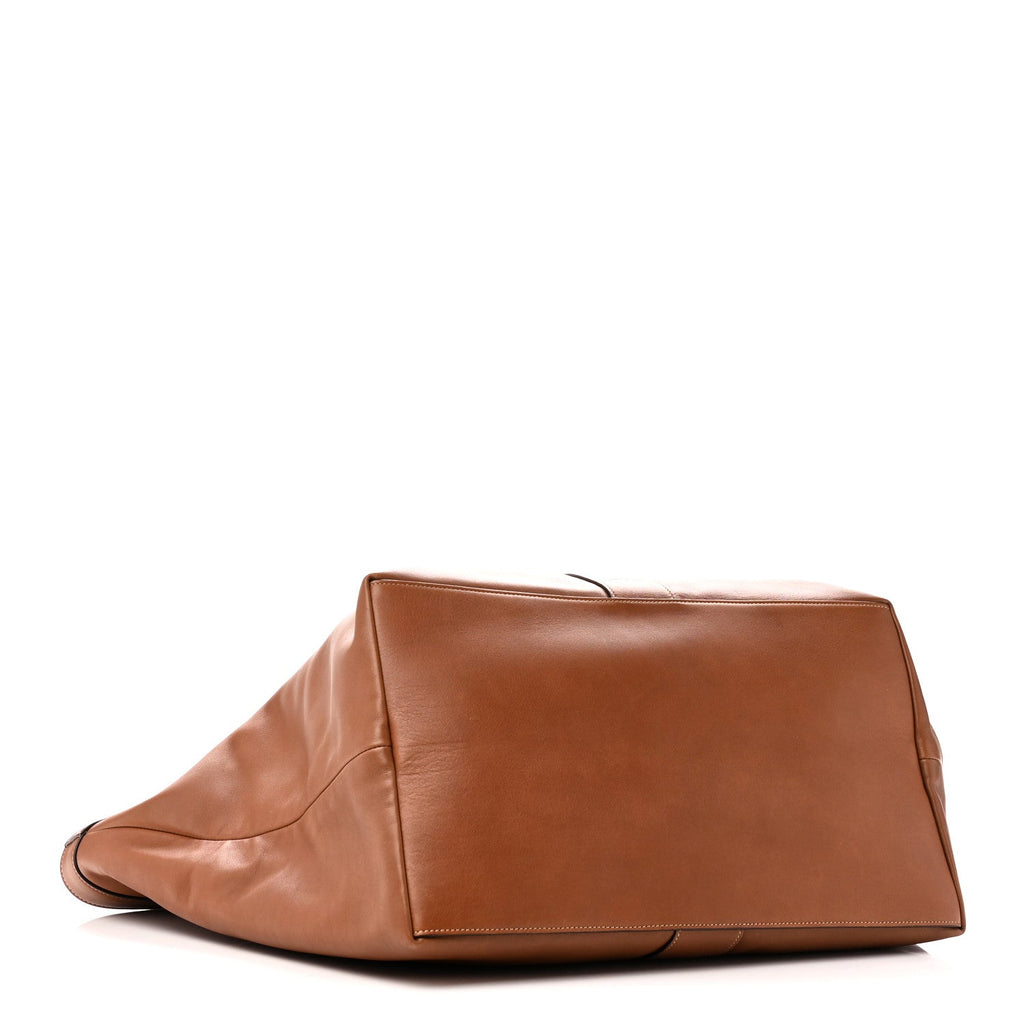 Calfskin Y Tote Brick