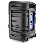 Portable 12" Bluetooth Party Speaker with Disco Lights
