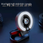 Computer camera 4K high-definition computer live conference camera with support webcam