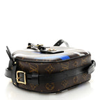 X LOL Monogram Boite Chapeau Souple Blue Silver