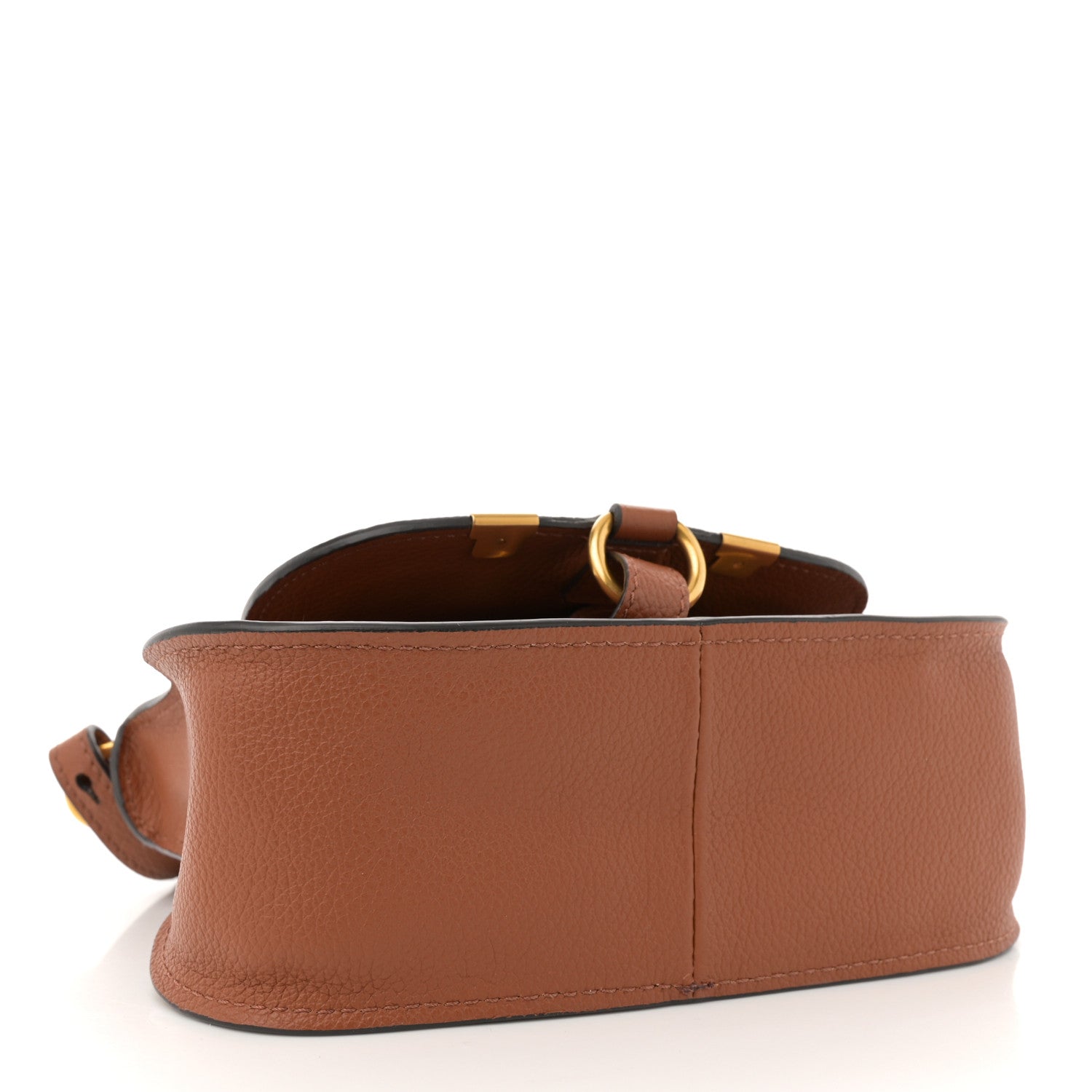 Calfskin Mini Marcie Satchel Tan