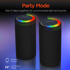 Halo XL Wireless LED Speaker