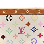 Monogram Multicolor Pochette Accessories White