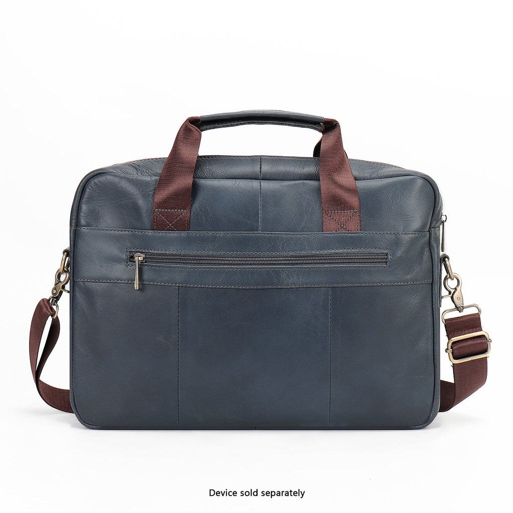 SAHARA - Genuine Leather Business Bag Briefcase - Laptops up to 16-inch