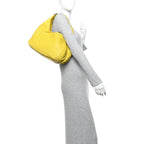 Nappa Intrecciato Medium Campana Buttercup