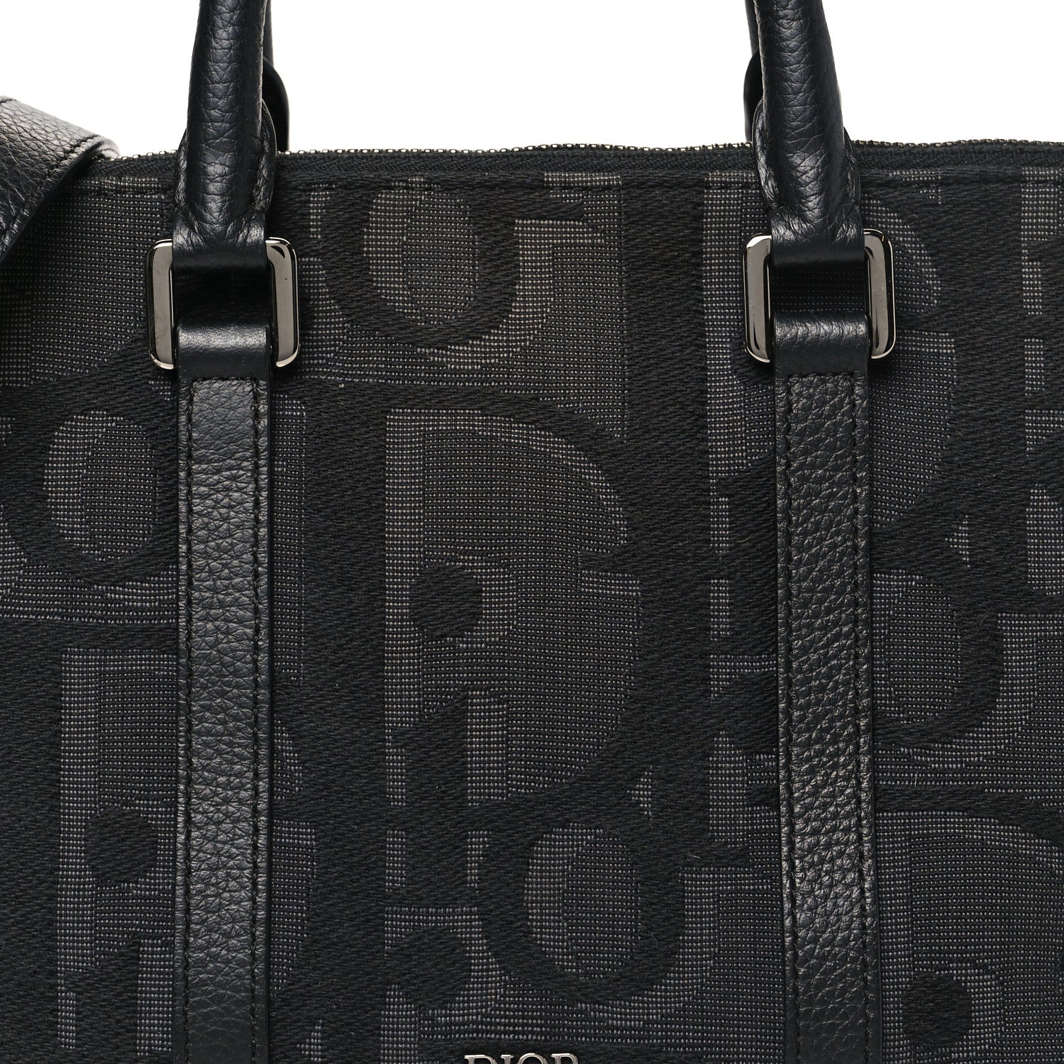 Maxi Oblique Jacquard Weekender 25 Black
