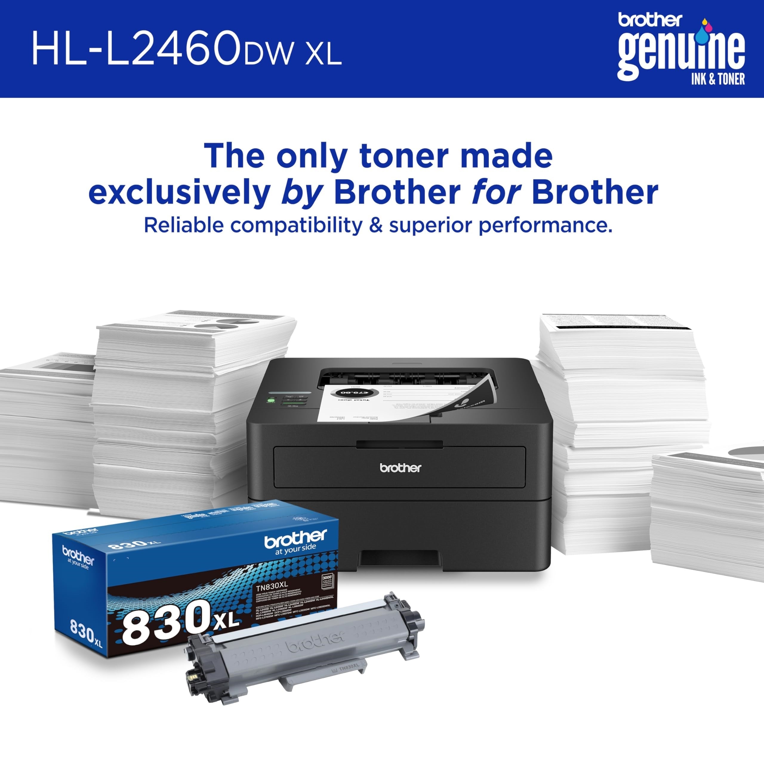 HL HL-L2460DWXL Desktop Wired
