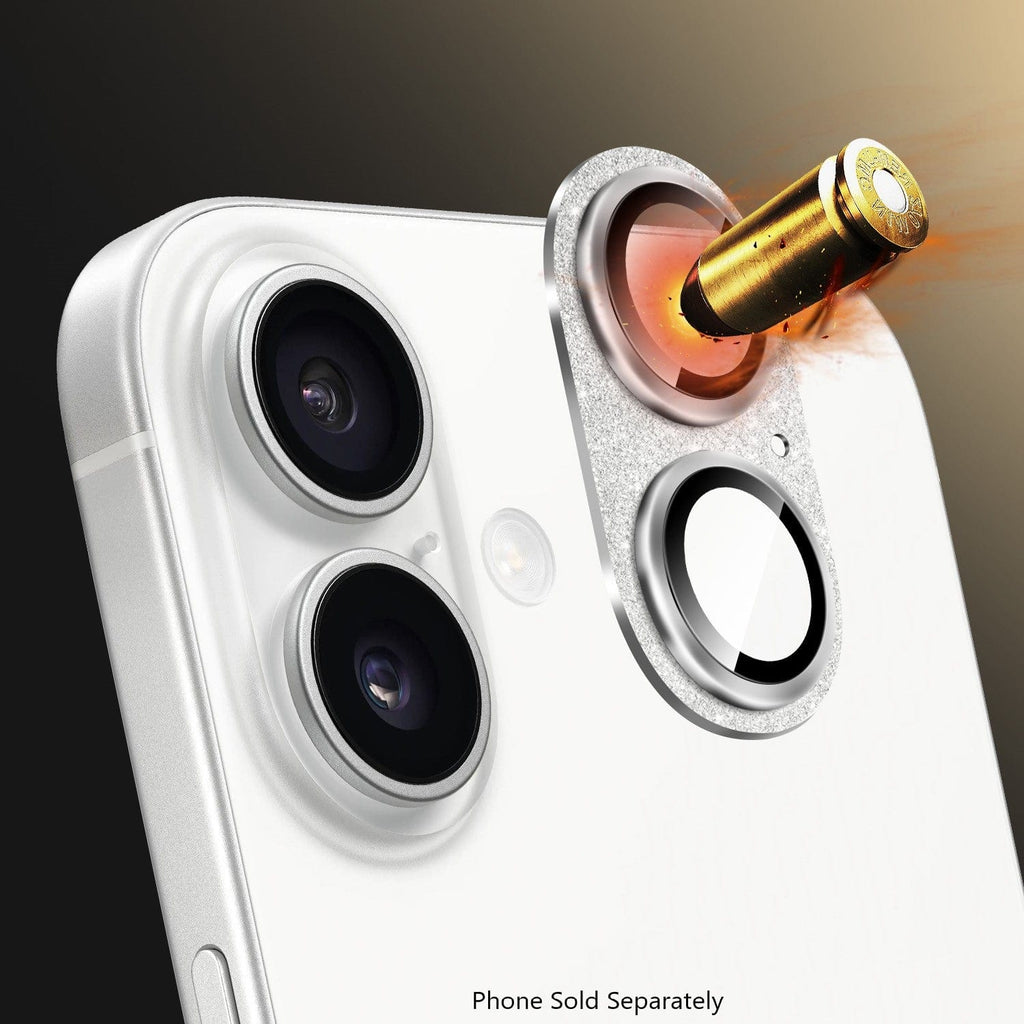 SAHARA - ZeroDamage HD Flexible Glass Camera Lens Protector - Apple iPhone 16/16 Plus (2-Pack)