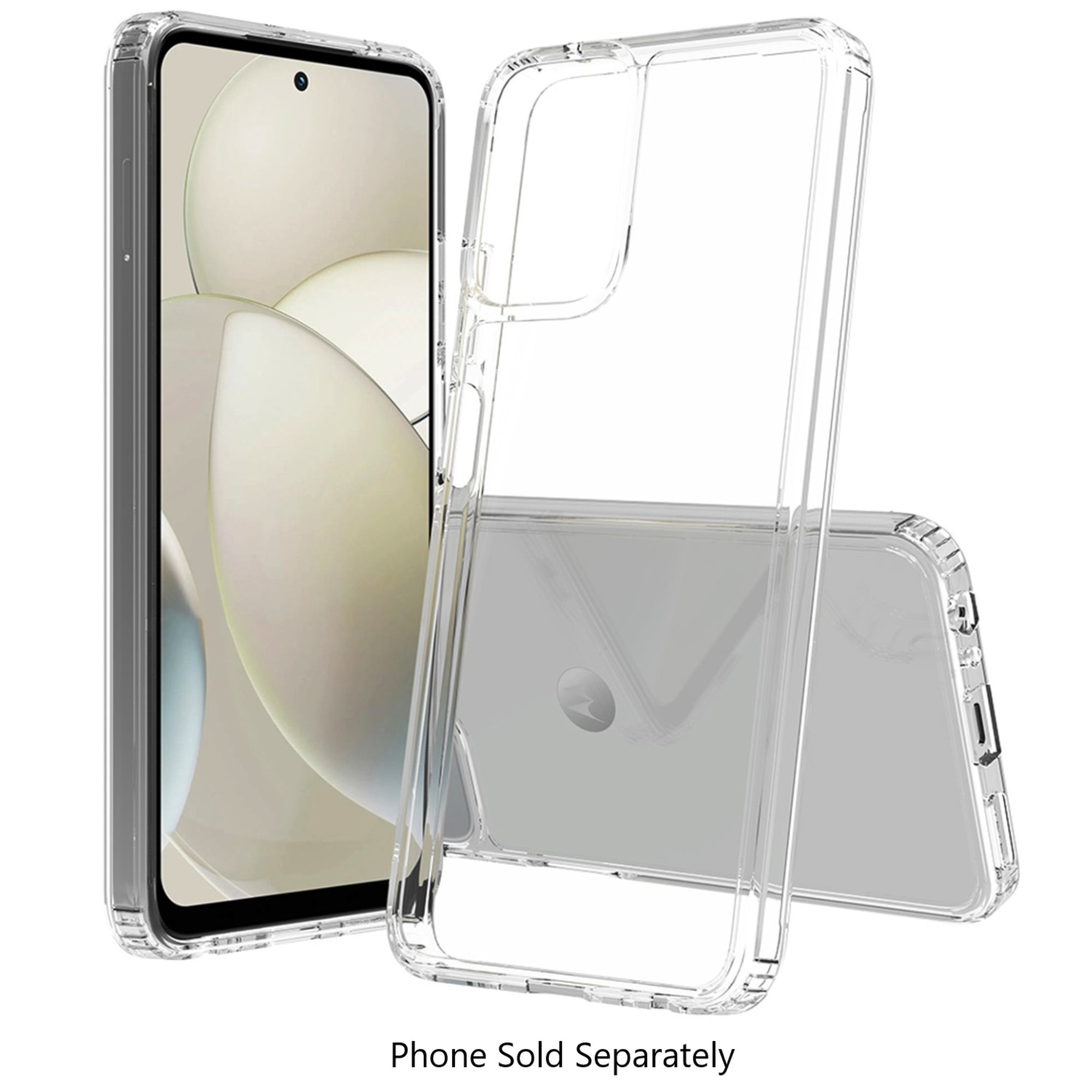 SAHARA - Venture Series Hard Shell Clear Case - Motorola G Power 5G (2024)