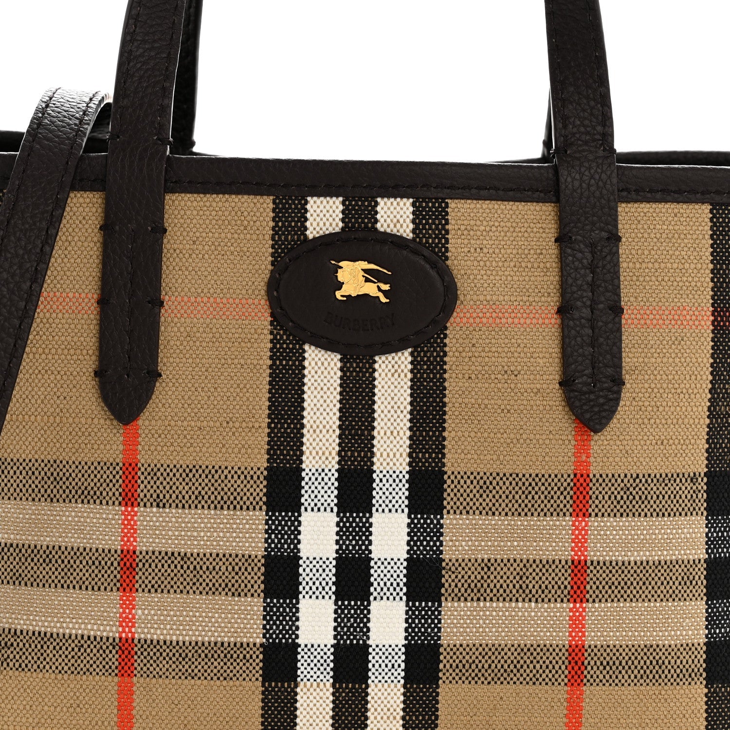 Grainy Calfskin Mini Reversible Tote Peat Sand