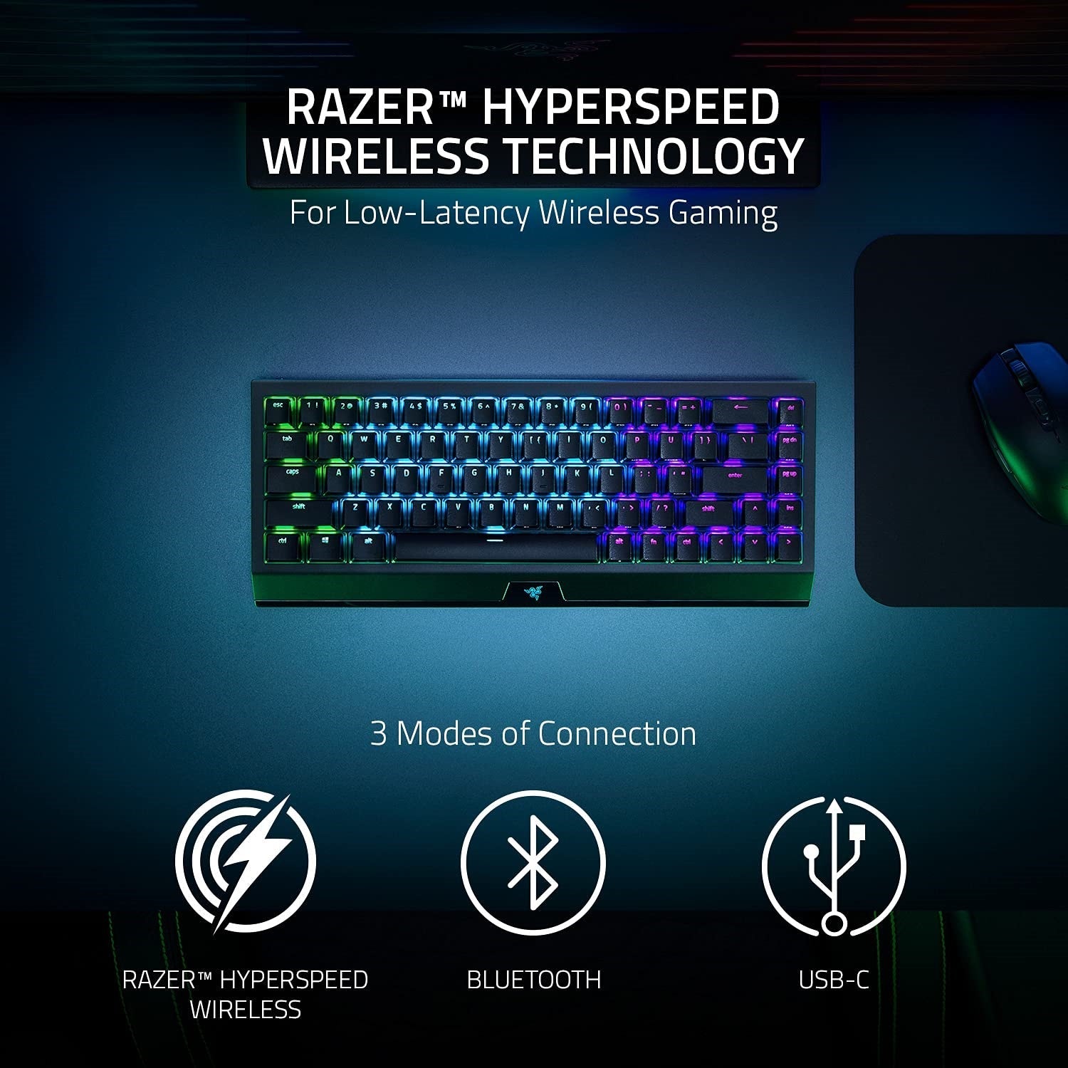 BlackWidow V3 Mini HyperSpeed 65%