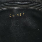 Caviar CC Flap Shoulder Bag Black