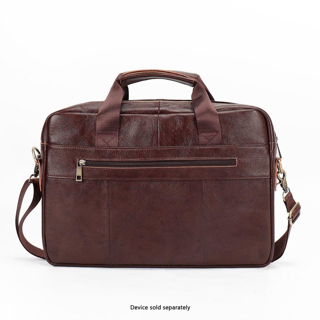 SAHARA - Genuine Leather Business Bag Briefcase - Laptops up to 16-inch
