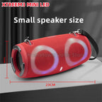 100W high power bluetooth speaker portable RGB colorful light waterproof wireless subwoofer360stereo surround TWS Caixa de som -large size