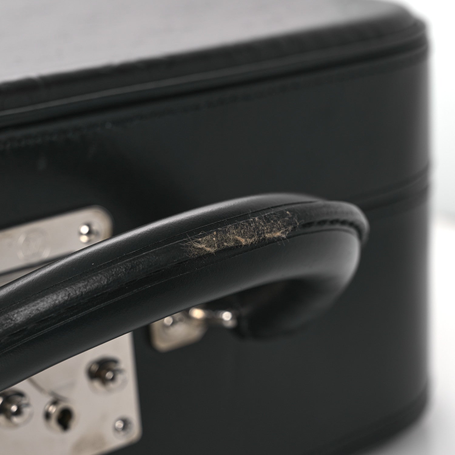 Monogram Glace Valisette MM Black
