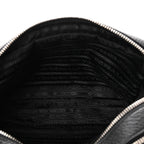 Vitello Daino Soft Camera Crossbody Black