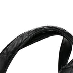 Lambskin Quilted Maxi Icare Shopping Tote Black
