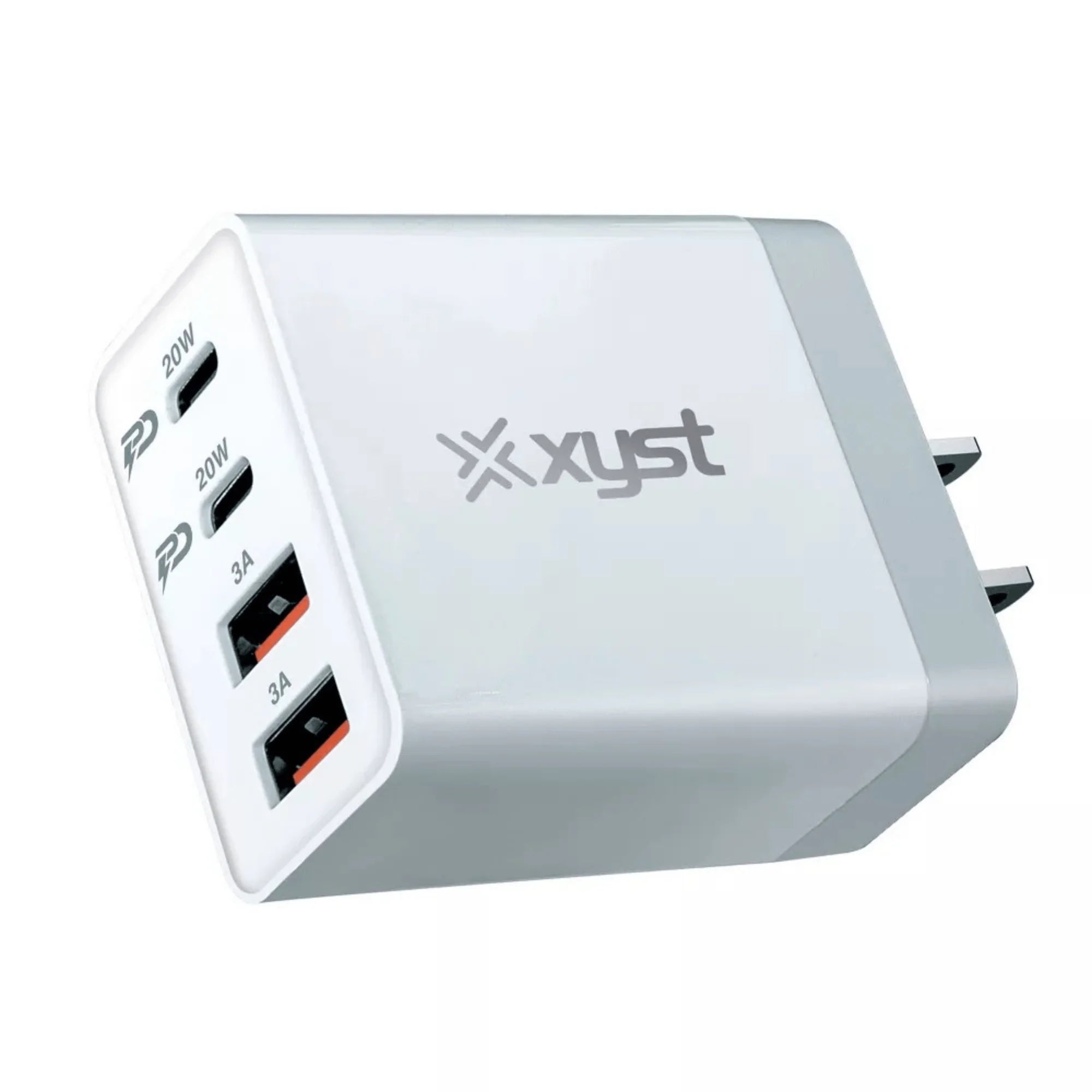 35-Watt 4-Port USB-A and USB-C Wall Charger