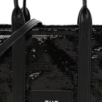Sequin Small The Tote Bag Black
