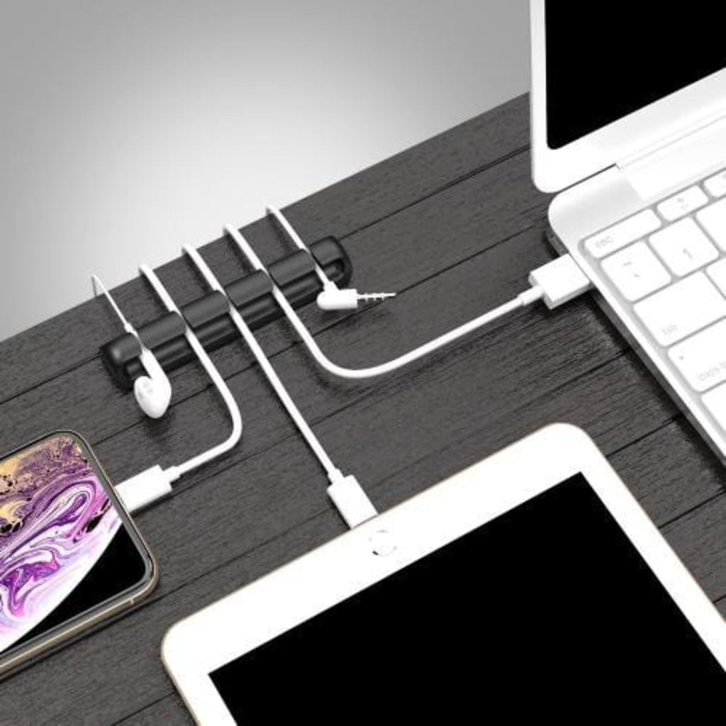 SAHARA - USB Cable Holder Organizer (4-Pack)