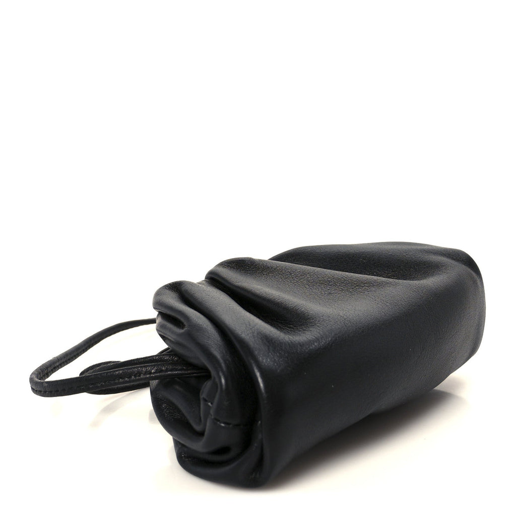 Butter Calfskin Coin Purse Black