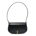 Box Calfskin Mini Voltaire Shoulder Bag Black
