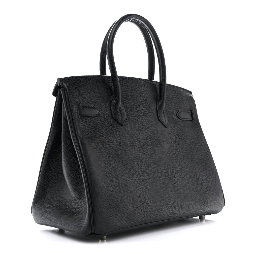 Epsom Birkin 30 Black