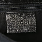 GG Monogram Web Buckle Belt Bag Black