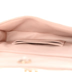 Lambskin Cannage Dior Talk Phone Pouch Rose Poudre